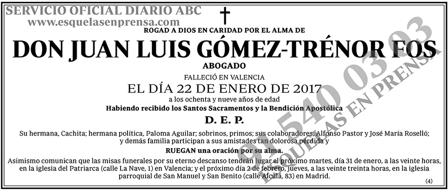Juan Luis Gómez-Trénor Fos